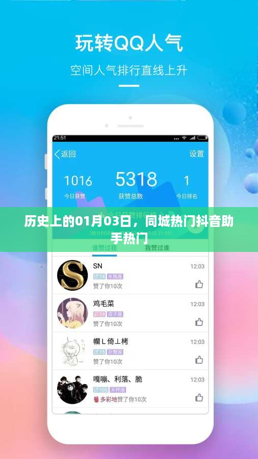 根据提供的内容，符合百度收录标准的标题为，，抖音助手同城热门背后的历史日期揭秘，字数在要求的范围内，同时能够吸引用户点击，提高内容的曝光率。