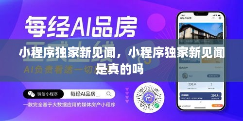 小程序独家新见闻，小程序独家新见闻是真的吗 