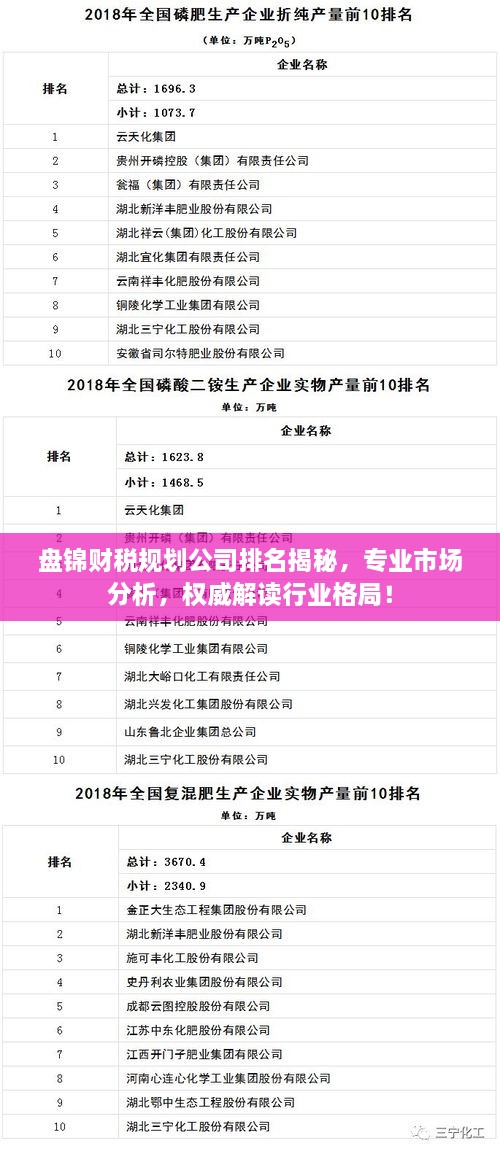 盘锦财税规划公司排名揭秘，专业市场分析，权威解读行业格局！