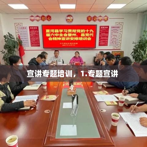 宣讲专题培训，1.专题宣讲 