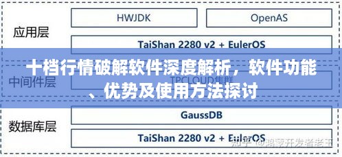 十档行情破解软件深度解析，软件功能、优势及使用方法探讨