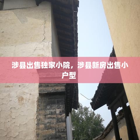 涉县出售独家小院，涉县新房出售小户型 