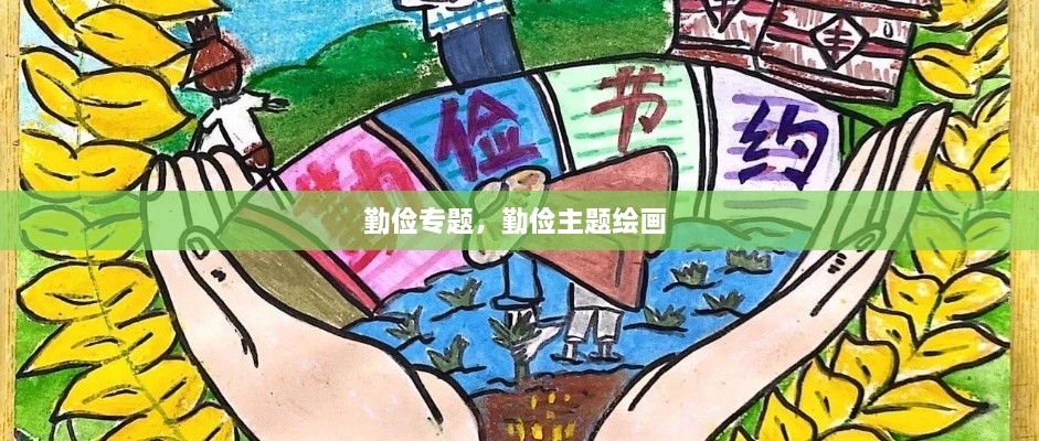 勤俭专题，勤俭主题绘画 
