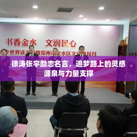 徐涛张宇励志名言，追梦路上的灵感源泉与力量支撑