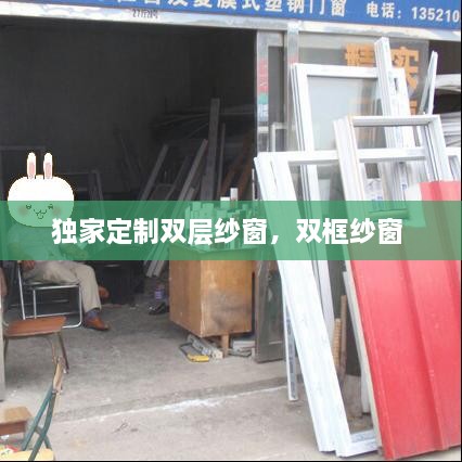独家定制双层纱窗，双框纱窗 