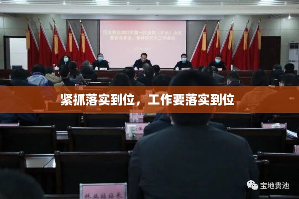 紧抓落实到位，工作要落实到位 