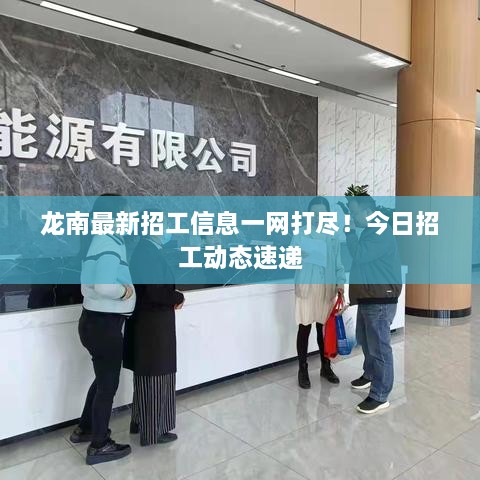 龙南最新招工信息一网打尽！今日招工动态速递